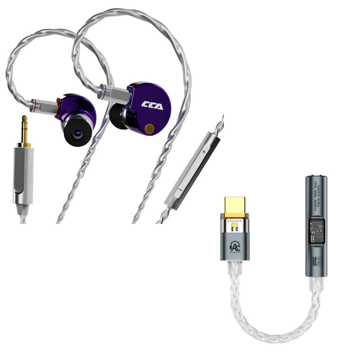 CCA Phoenix IEM & Audiocular Spark DAC