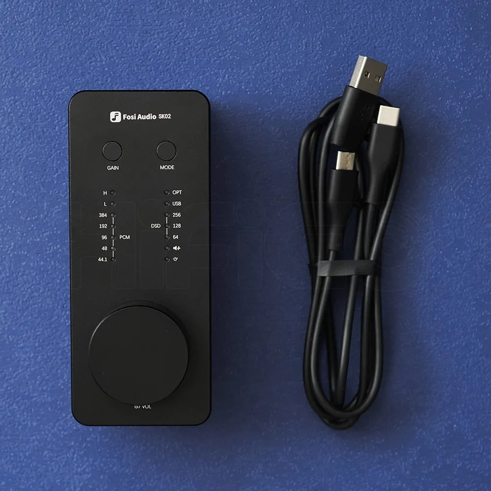 Fosi Audio SK02 Desktop DAC & Headphone Amplifier