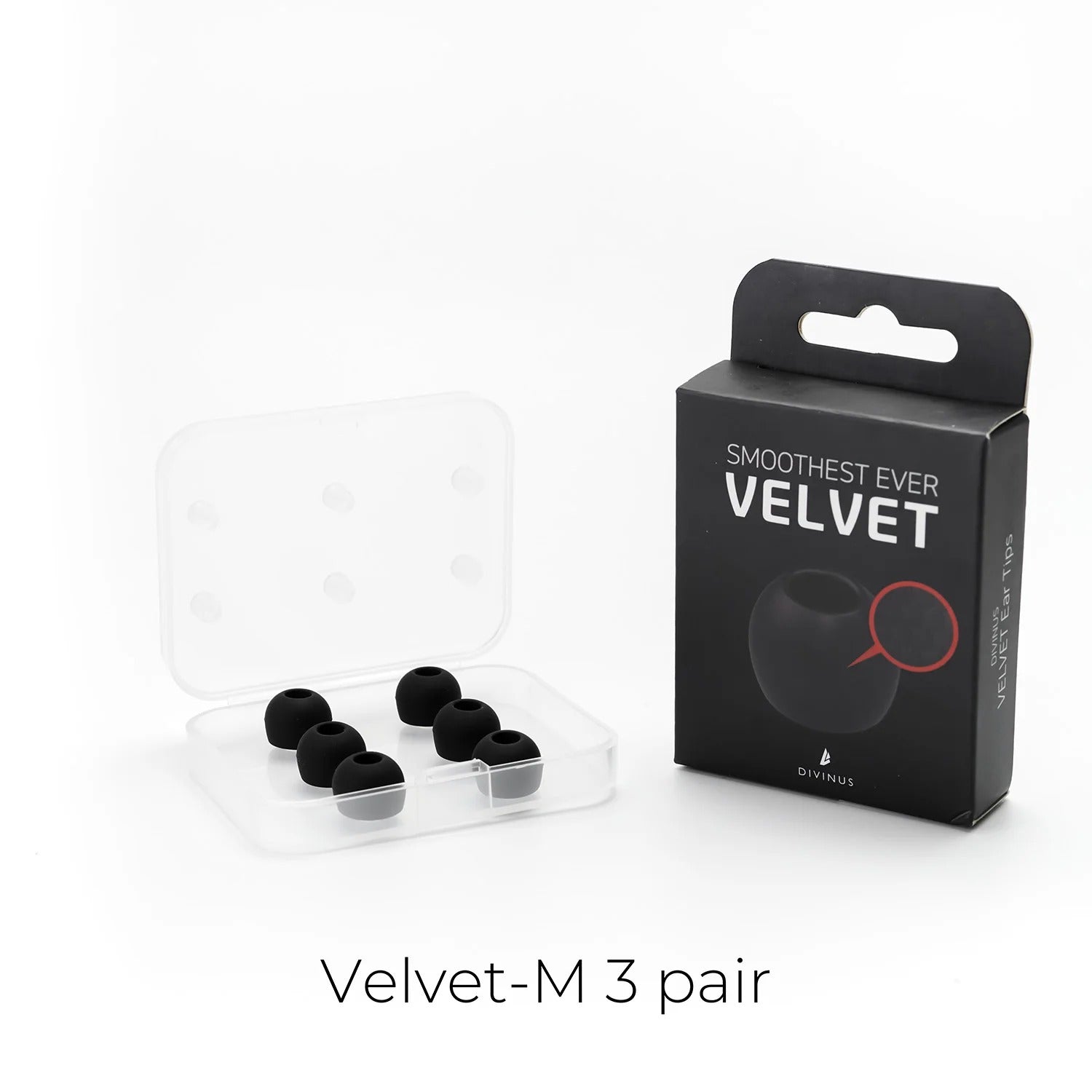 DIVINUS Velvet Silicone Eartips - The Audio Store