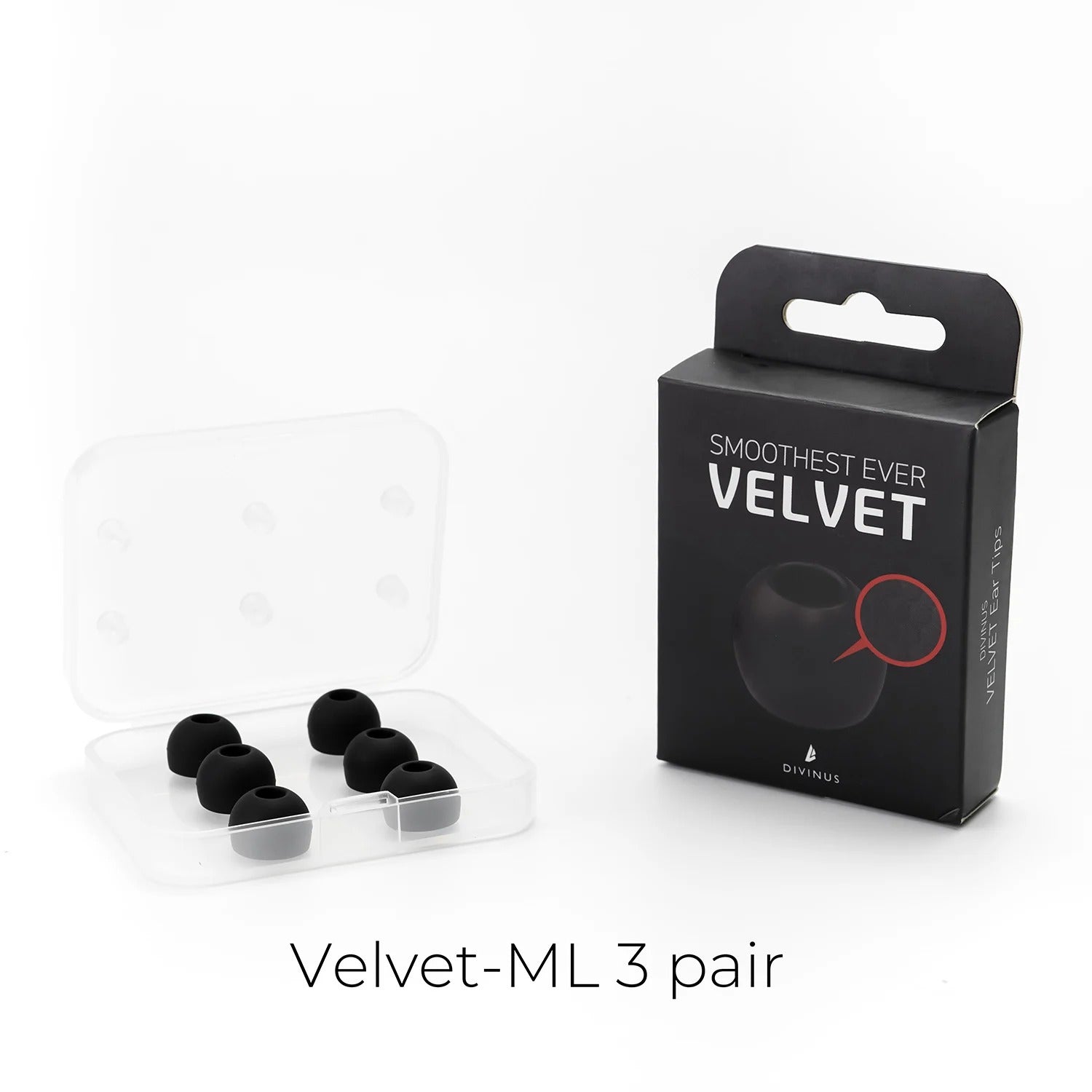 DIVINUS Velvet Silicone Eartips - The Audio Store