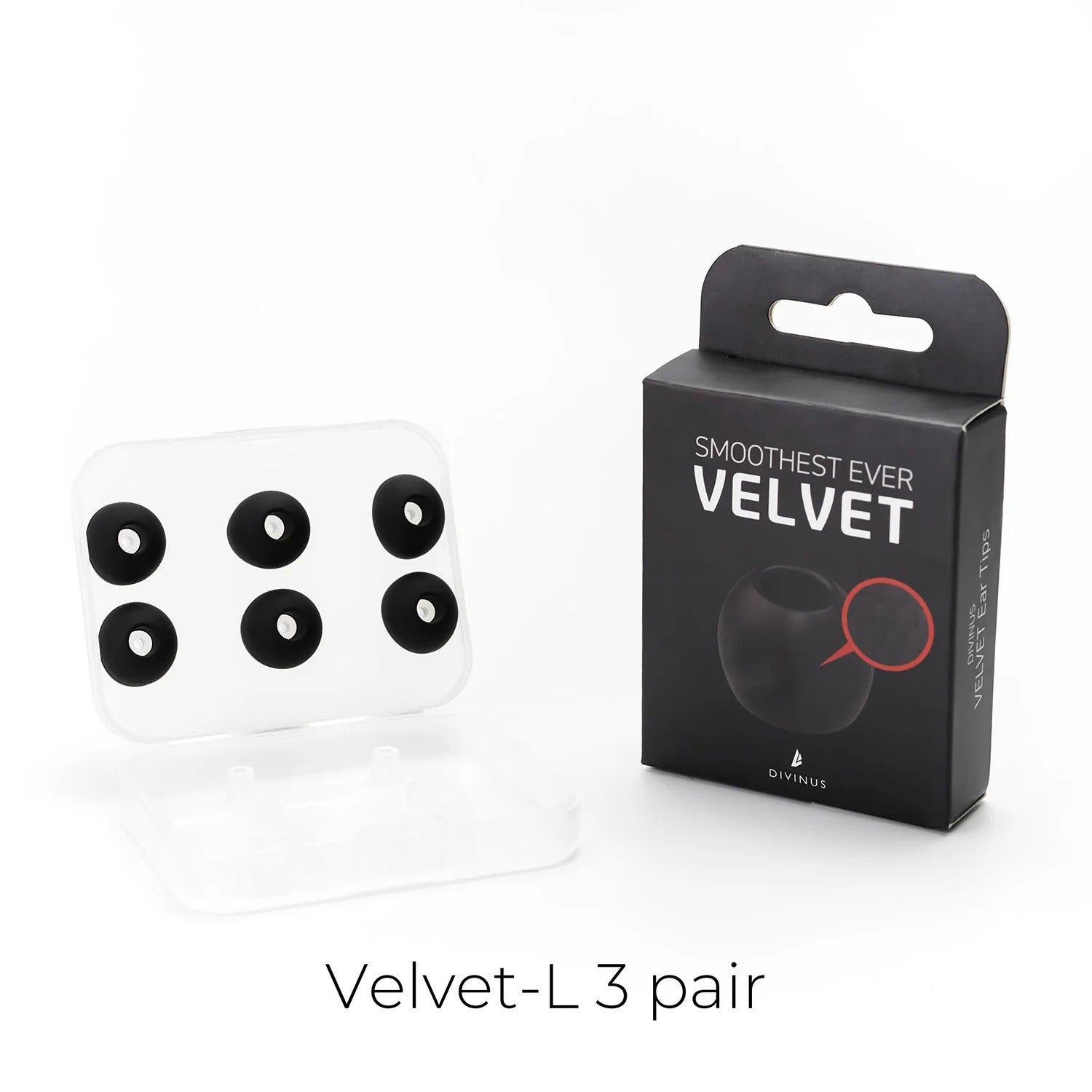 DIVINUS Velvet Silicone Eartips - The Audio Store