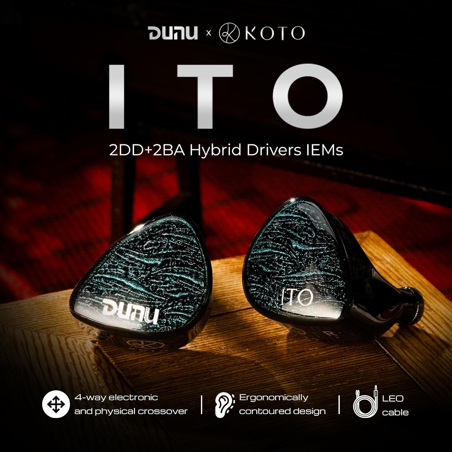 DUNU×KOTO　絃-ITO- DUNU x KOTO ITO IEM – Quad-Driver Hybrid Earphones | The
