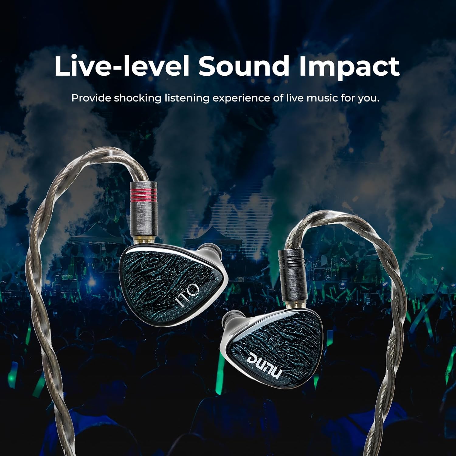 DUNU×KOTO ITO DUNU x KOTO ITO IEM – Quad-Driver Hybrid Earphones | The Audio Store