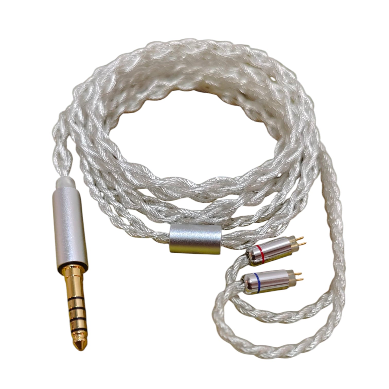 EarAudio NIVEA Pure Silver Balanced Cable For In-Ear Monitors