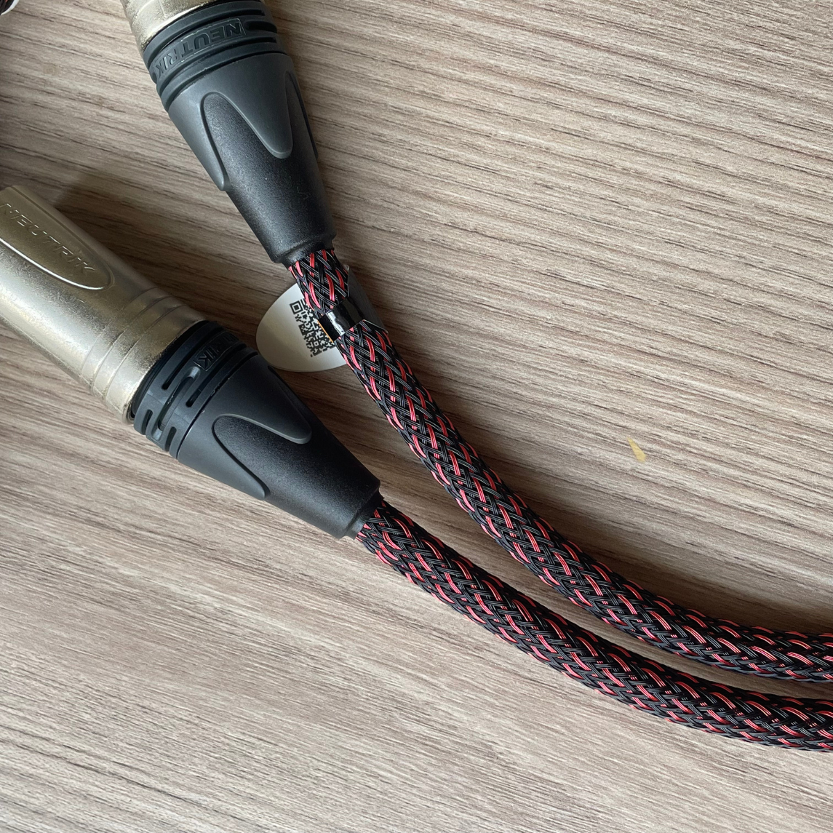 EarAudio Premium 3 Pin XLR Male To 3 Pin XLR Female Interconnects Cable