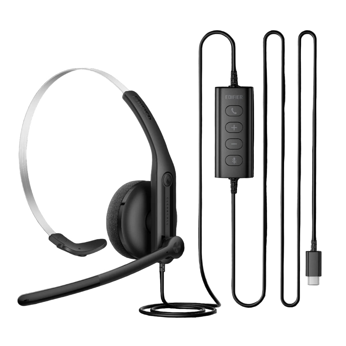 Edifier CC100 Wired Mono Headset with Microphone