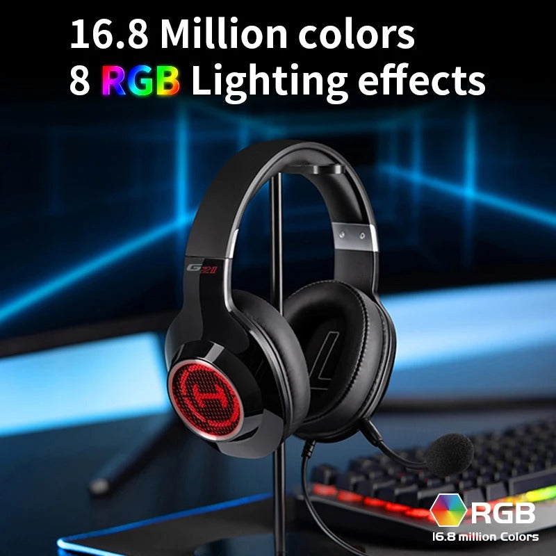 Edifier G2 II  7.1 Surround Sound Gaming Headphones With Mic - The Audio Store