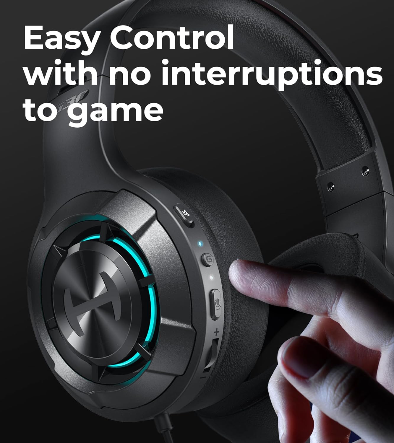 Open Box Edifier G30 II 7.1 Virtual Surround Sound Gaming Headphones With Mic - The Audio Store