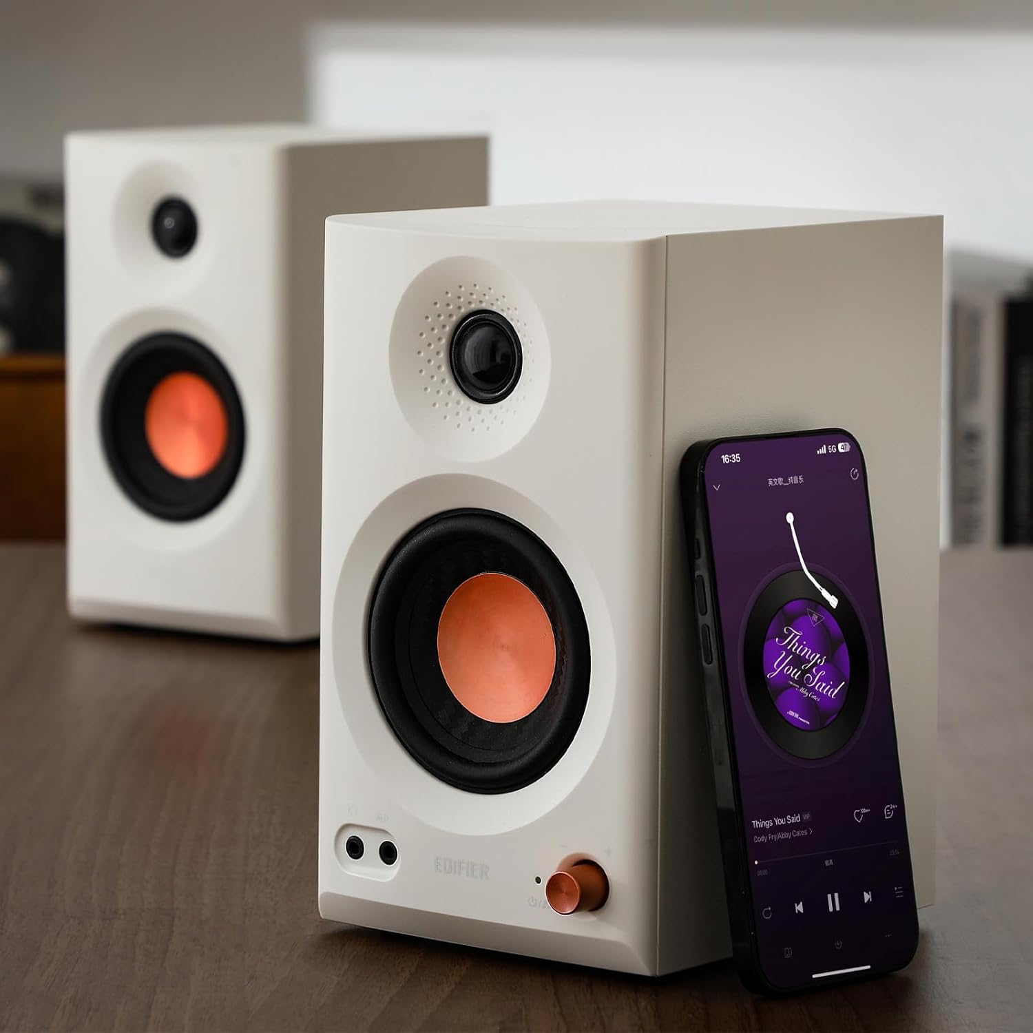 Edifier MR3 Hi-Res Bluetooth Powered Studio Monitor Speakers