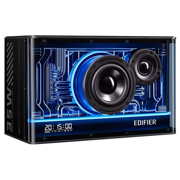 EDIFIER QD35 スピーカー　ブラック edifier-qd35-tabletop-wireless
