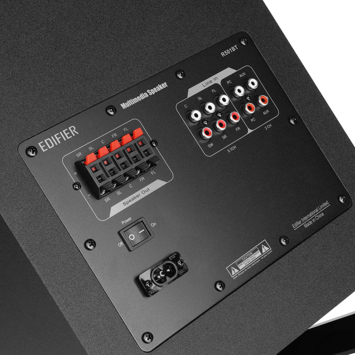 Edifier R501BT 5.1 Bluetooth Multimedia Speaker System - The Audio Store