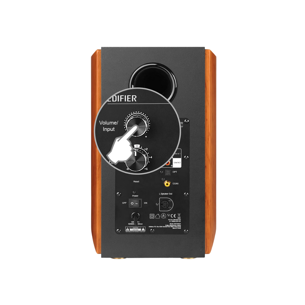 Edifier S1000W Hi-Res Audio Active 2.0 Bluetooth Bookshelf Speaker