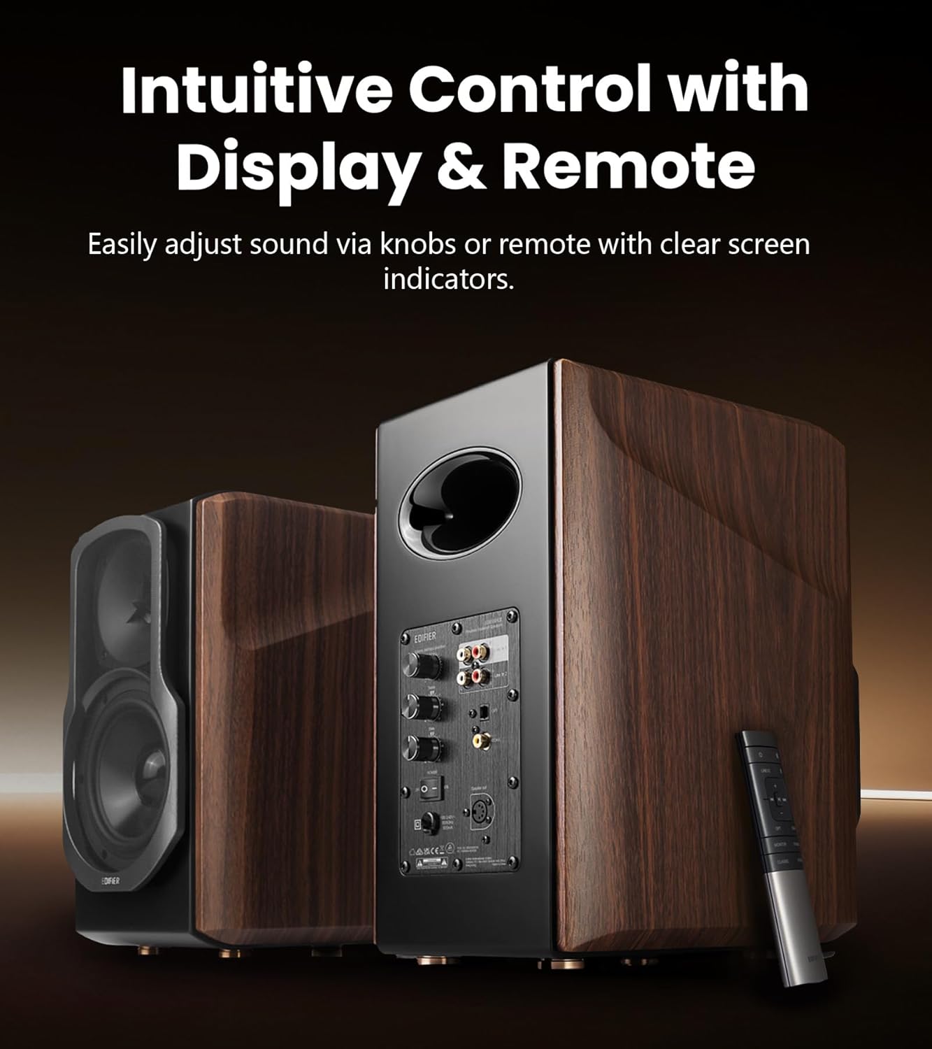 Edifier S2000MKIII Hi-Res Audio Active 2.0 Bluetooth Bookshelf Speaker