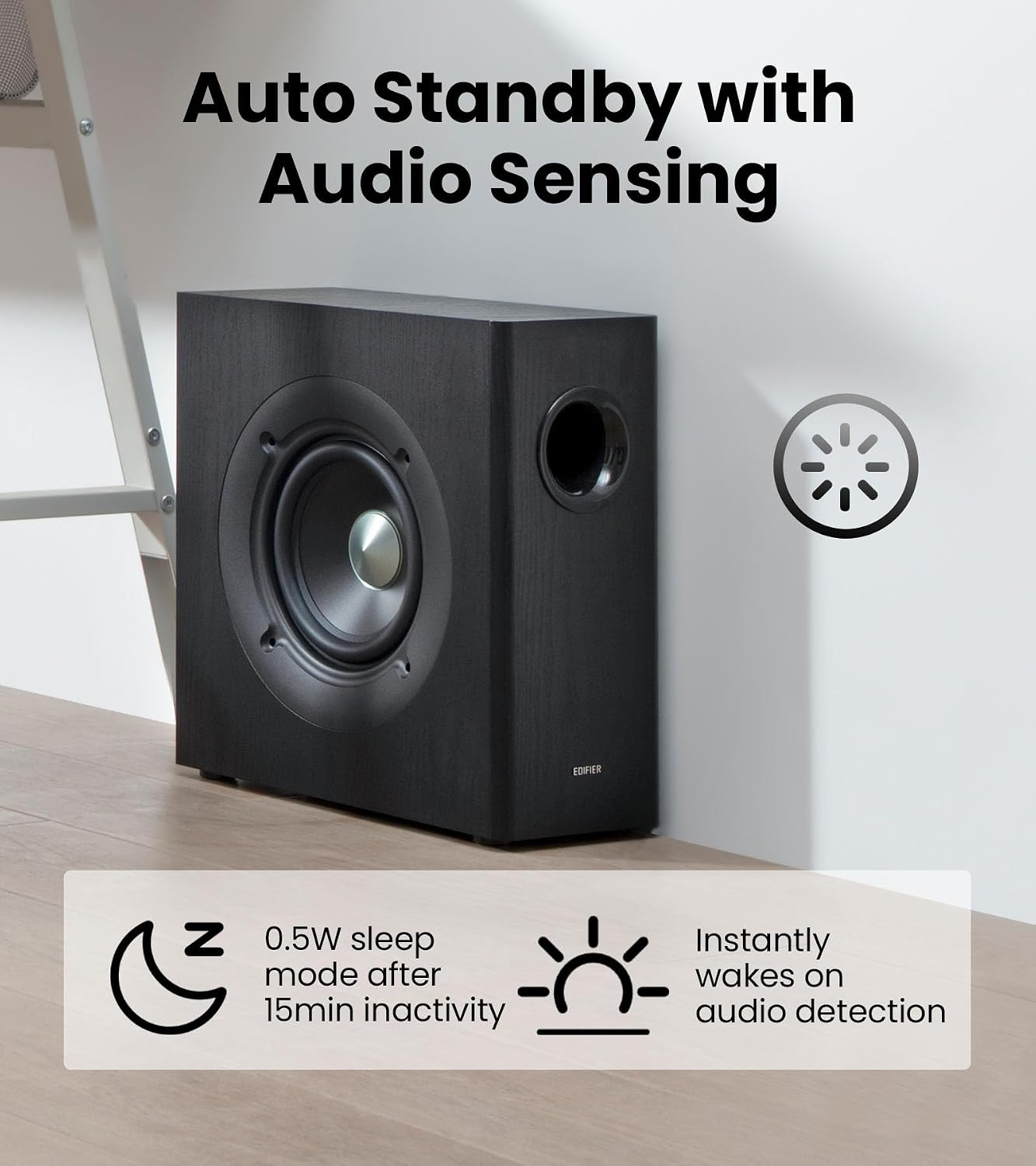 Edifier T5s 70W RMS & 8 Inch Powered Active Subwoofer