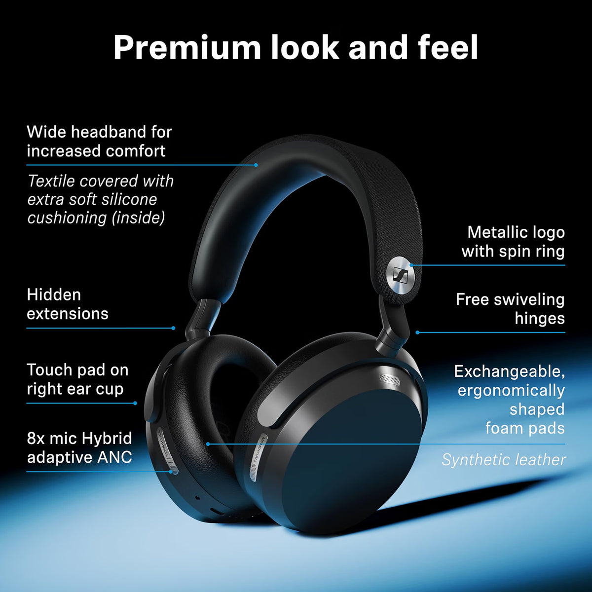 Sennheiser MOMENTUM 5 Wireless ANC Headphones