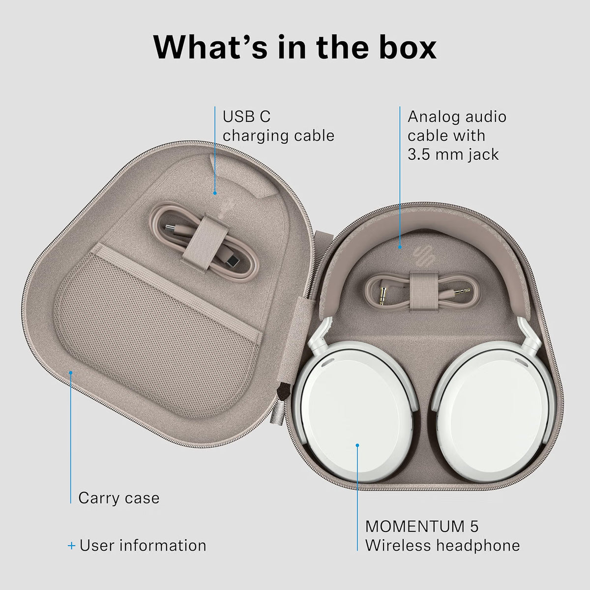 Sennheiser MOMENTUM 5 Wireless ANC Headphones