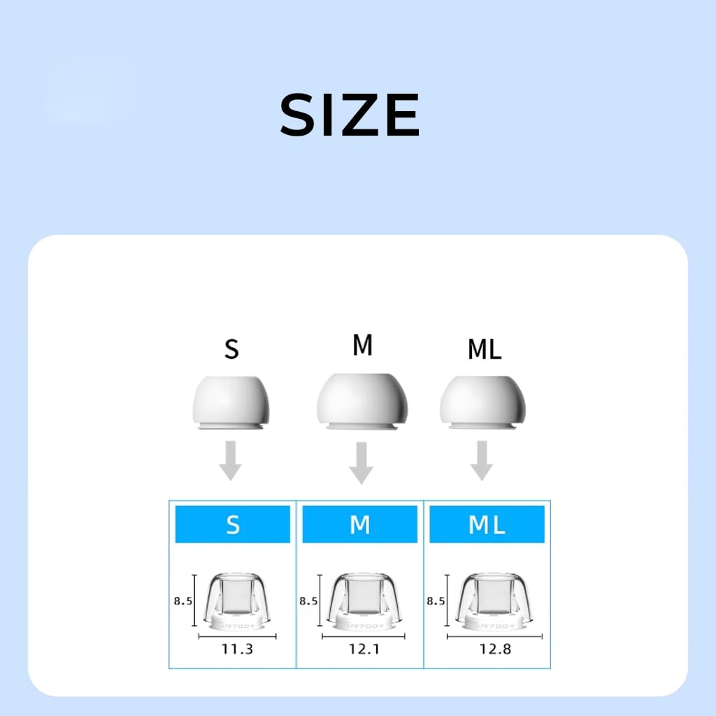 Feaulle AR700+ Latex Eartips for AirPods Pro/2nd generation - The Audio Store