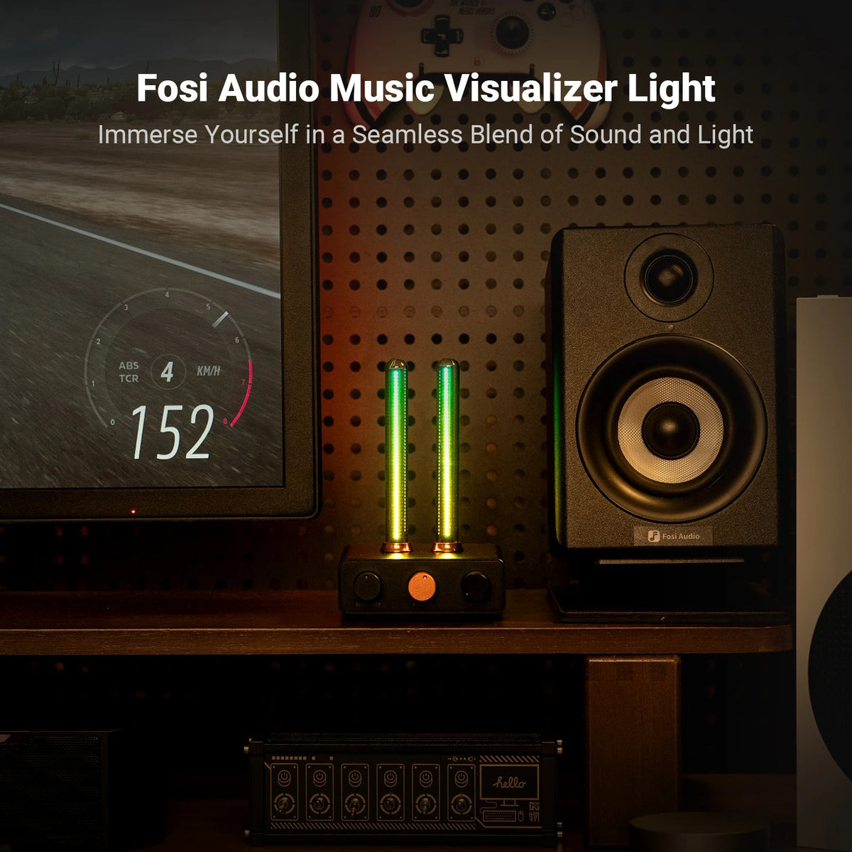 Music Rhythm Visualizer Light | Sound-Activated LED Audio Spectrum