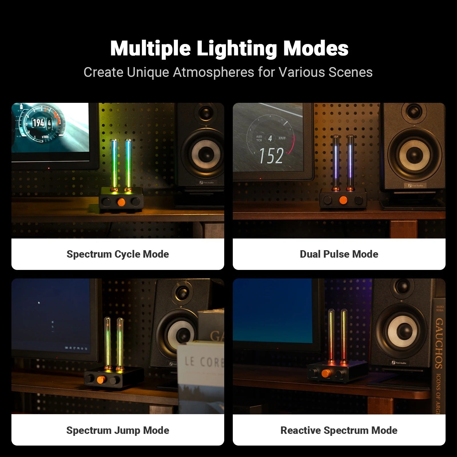 Fosi Audio AH-01A Music Rhythm Visualizer Light