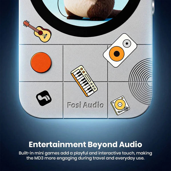 Fosi Audio MD3 Portable Magnetic Hi-Res DAC & Amp