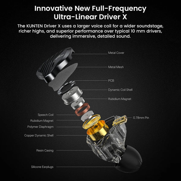 GK KUNTEN IEM With Mic