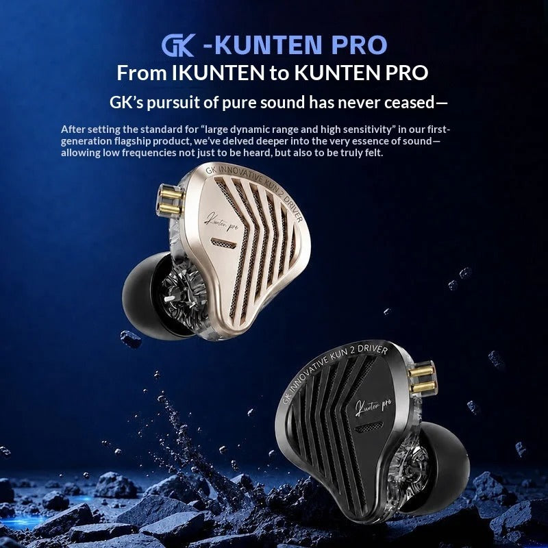 GK KUNTEN PRO IEM With Mic