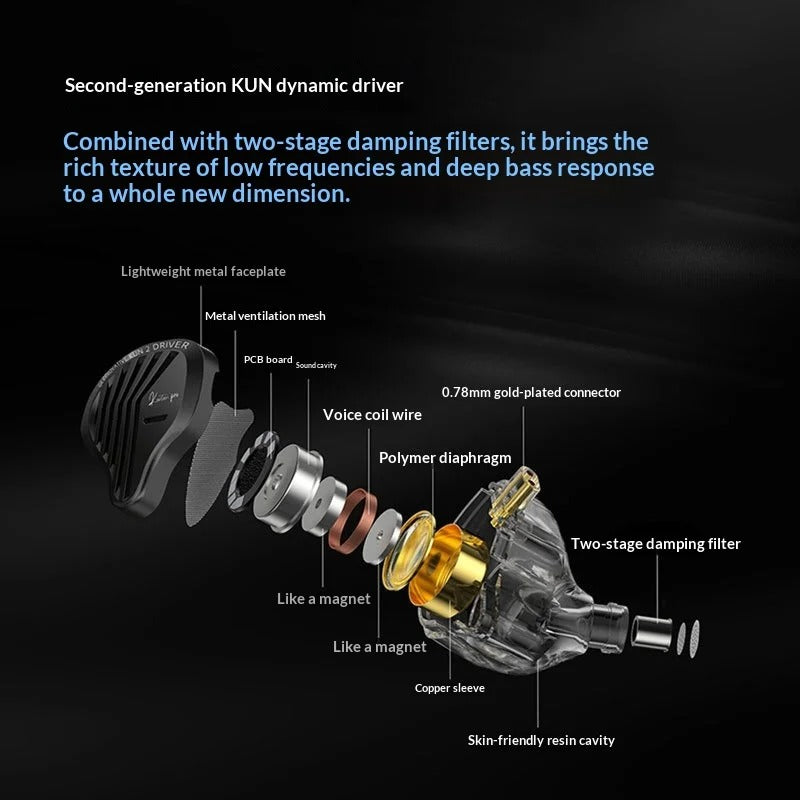GK KUNTEN PRO IEM With Mic