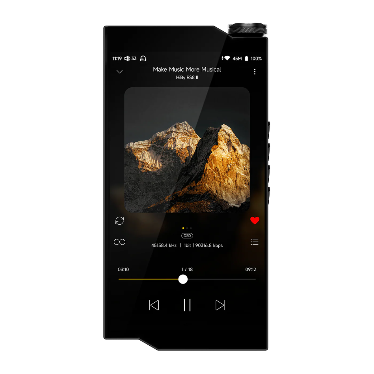 HiBy RS8 II Ultra Hi-End Android Digital Audio Player