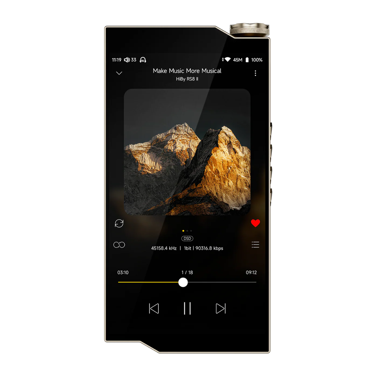 HiBy RS8 II Ultra Hi-End Android Digital Audio Player
