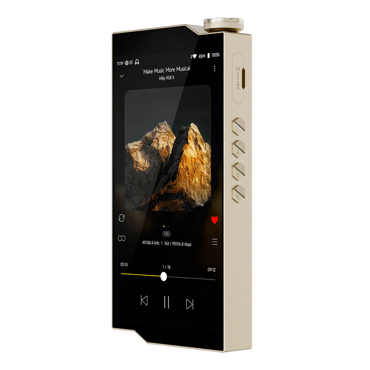 HiBy RS8 II Ultra Hi-End Android Digital Audio Player
