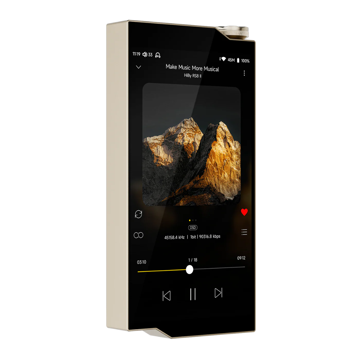 HiBy RS8 II Ultra Hi-End Android Digital Audio Player
