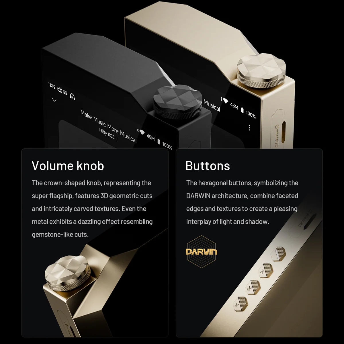 HiBy RS8 II Ultra Hi-End Android Digital Audio Player