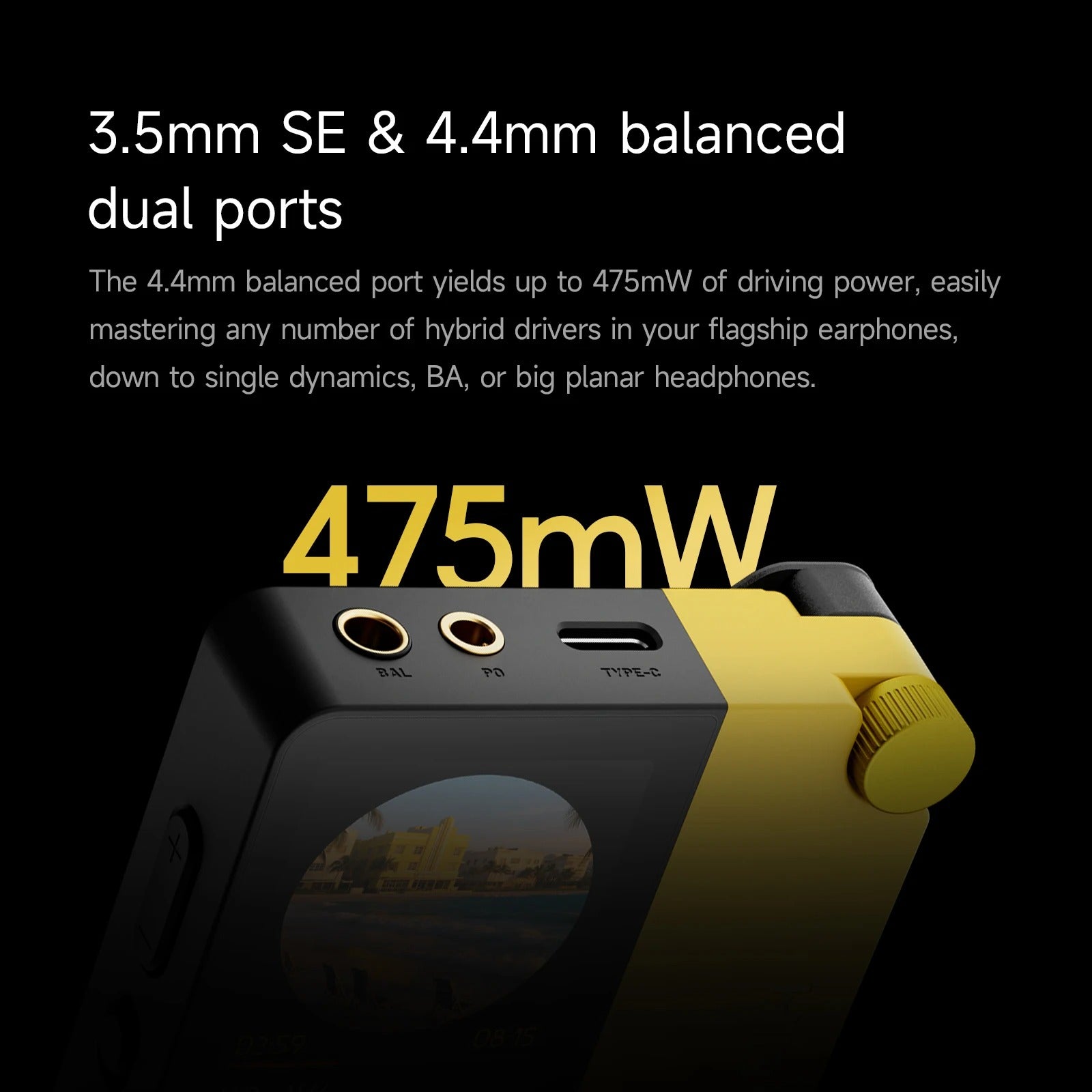 HiBy W4 Portable Hi-Res DAC & Amplifier