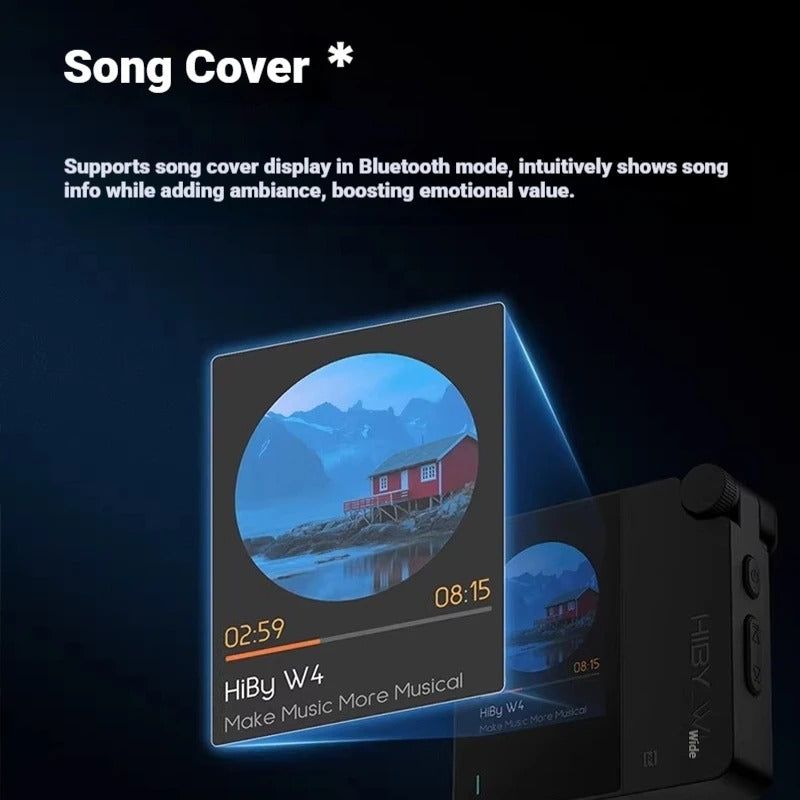 HiBy W4 Portable Hi-Res DAC & Amplifier