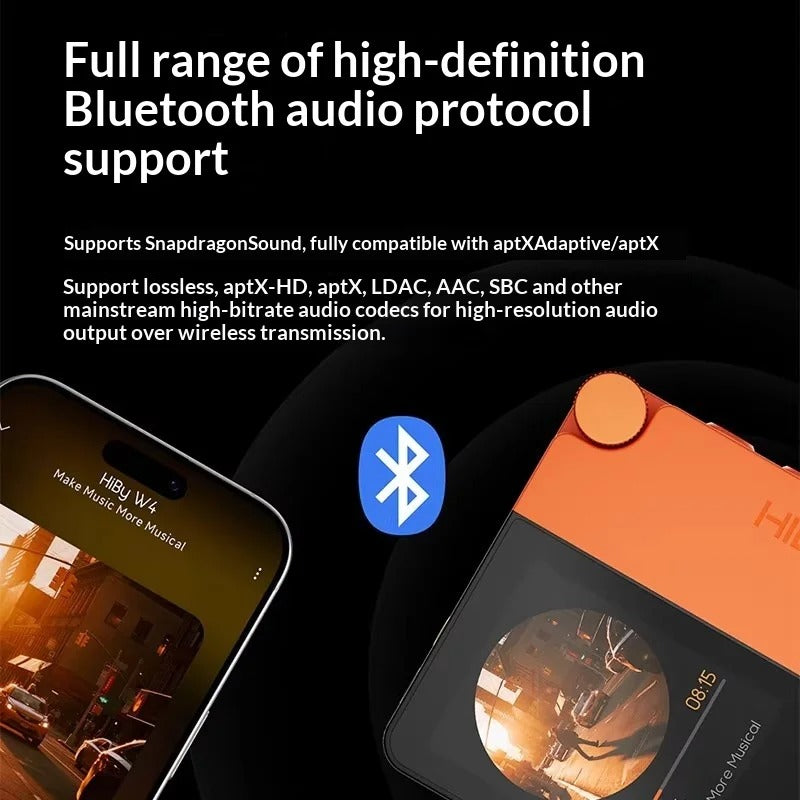 HiBy W4 Portable Hi-Res DAC & Amplifier