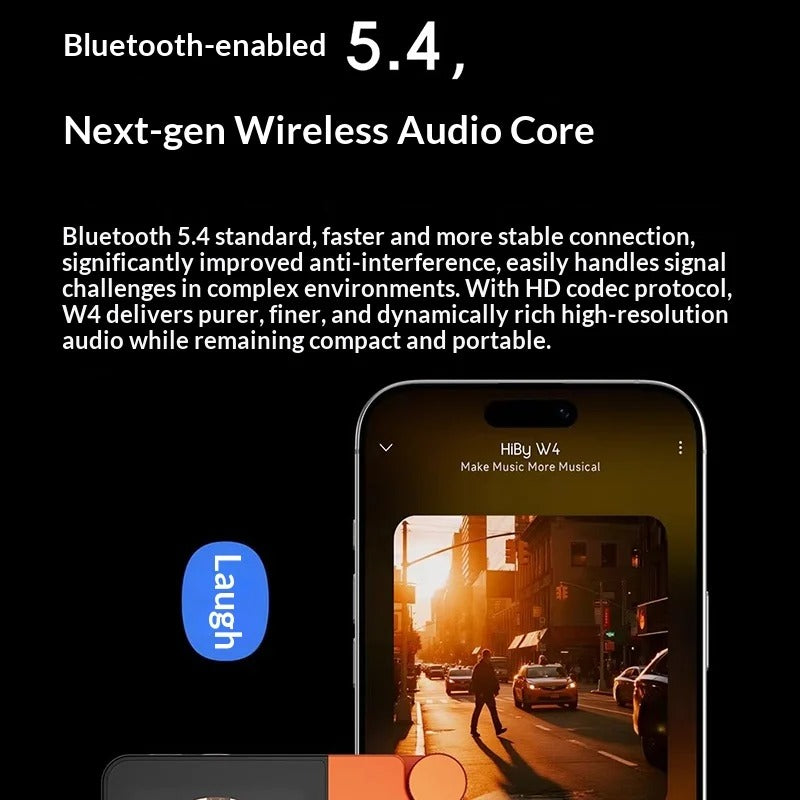 HiBy W4 Portable Hi-Res DAC & Amplifier