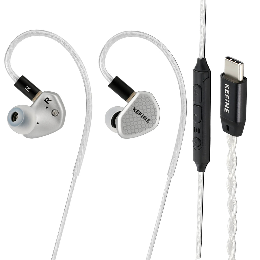 KEFINE Klean SV IEM – 10mm DLC Driver with 3 Tuning Nozzles