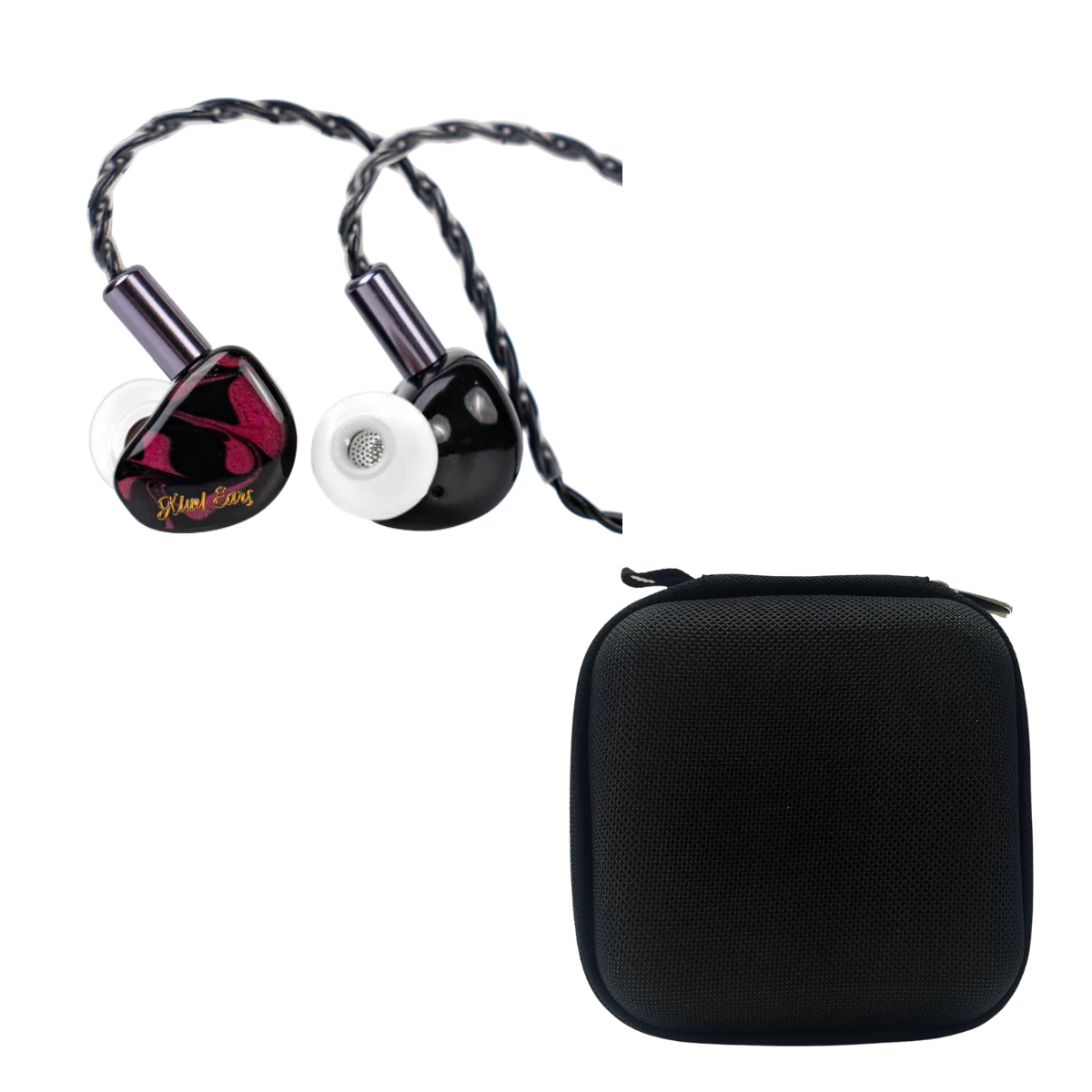 Kiwi Ears Cadenza IEM & EarAudio Carry Case