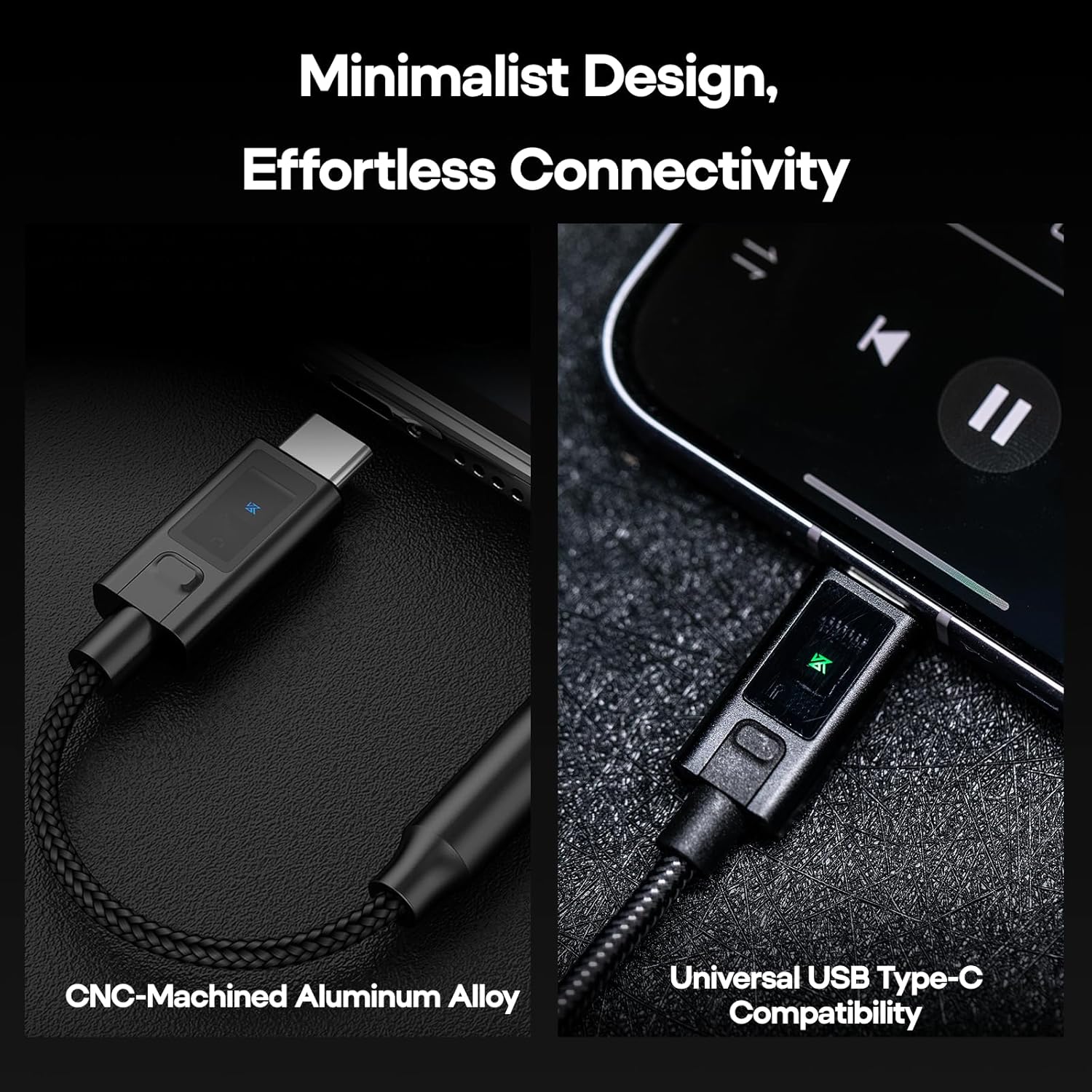 KZ AM02 Portable DAC & AMP With EQ Tuning Switches