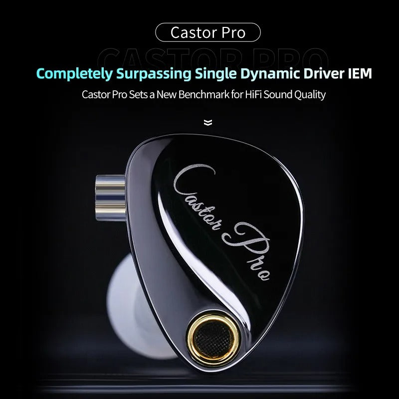 KZ Castor Pro IEM With Mic - The Audio Store