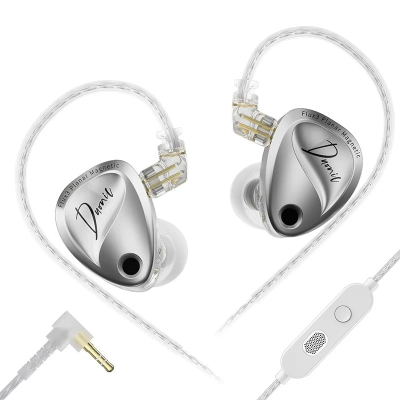 KZ Duonic Tri-Magnetic Planar Driver IEM With Mic