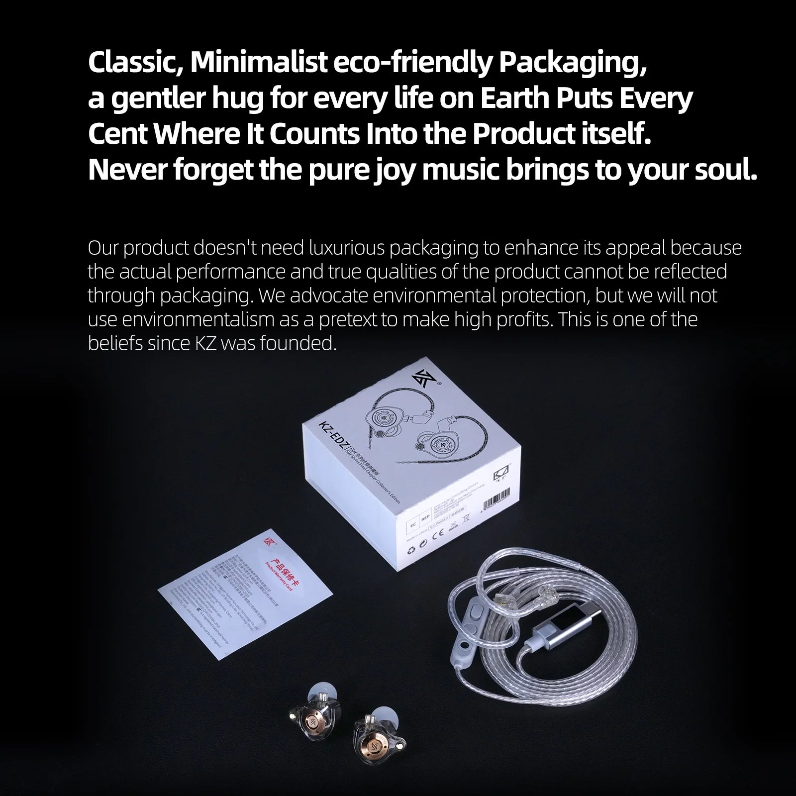 KZ EDZ IEM With Mic