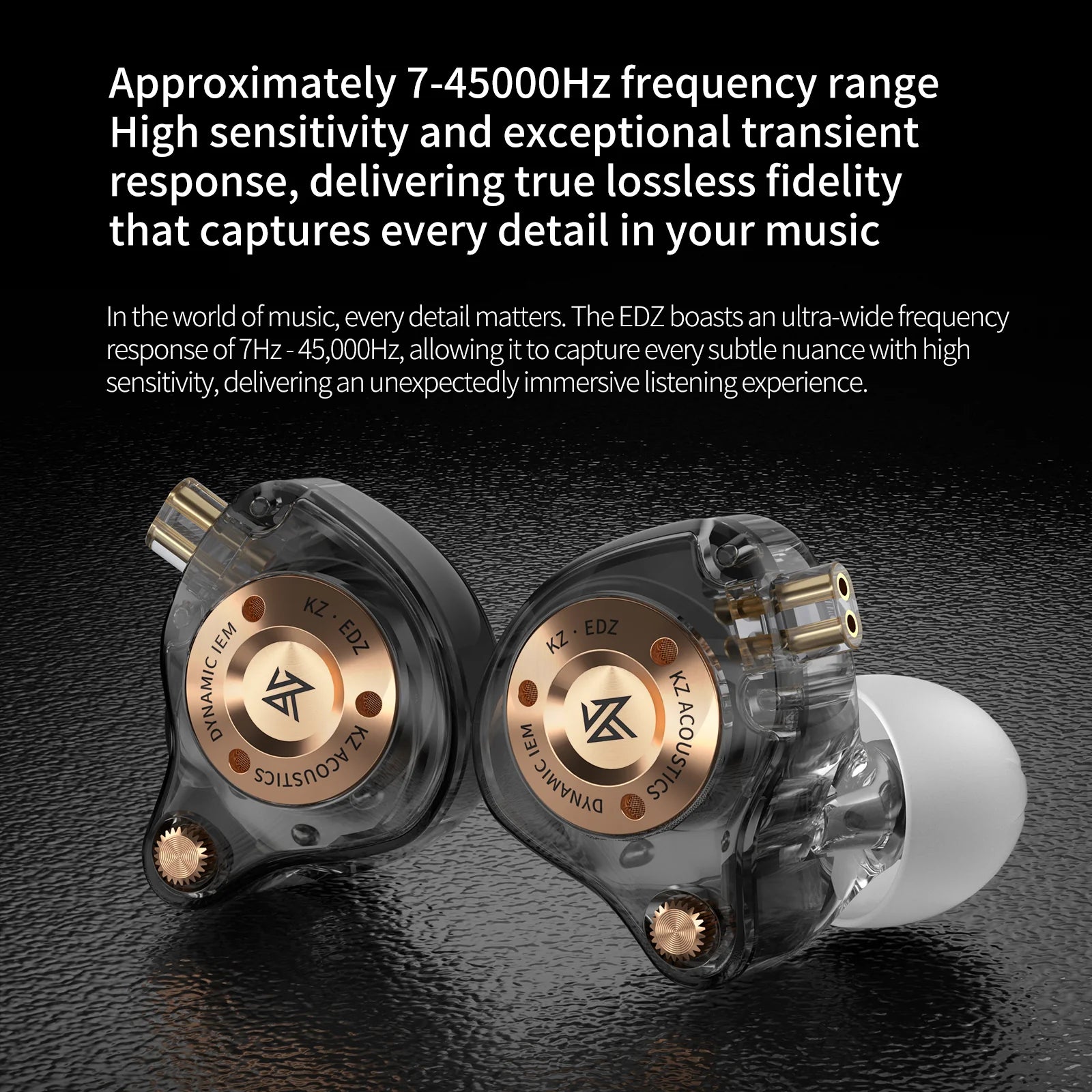 KZ EDZ IEM With Mic