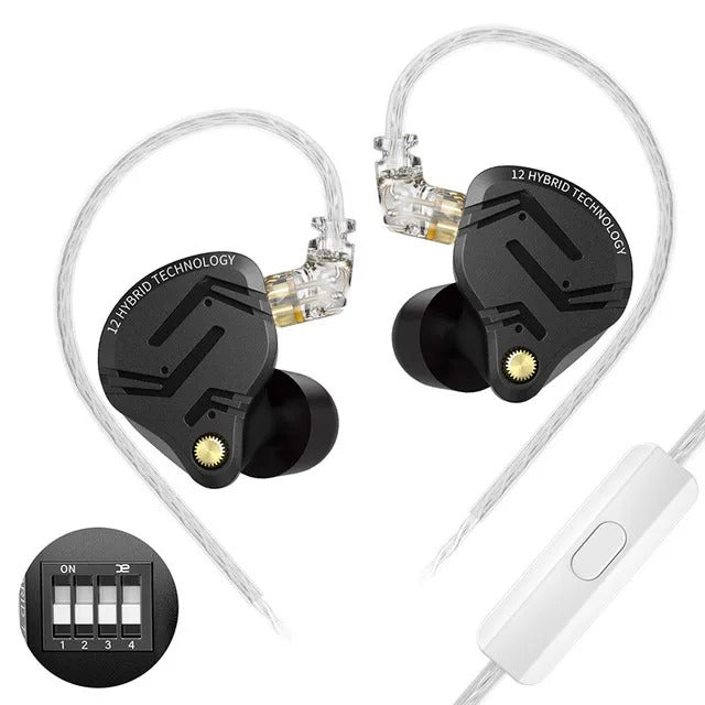 KZ ZS12 Pro X IEM Earphones With Mic