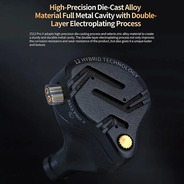 KZ ZS12 Pro 2 IEM With Mic 