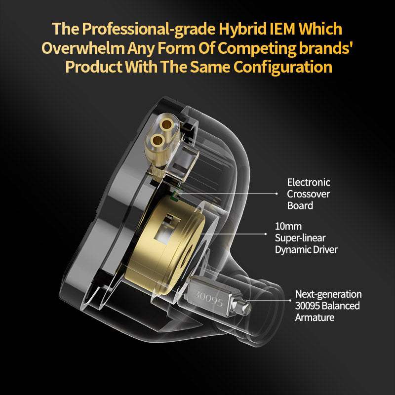 KZ ZSN Pro 2 IEM With Mic - The Audio Store