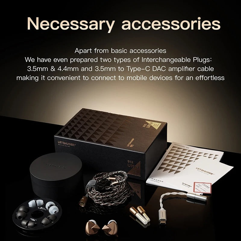 Letshuoer S12 Ultra 14.8mm Planar Driver IEM