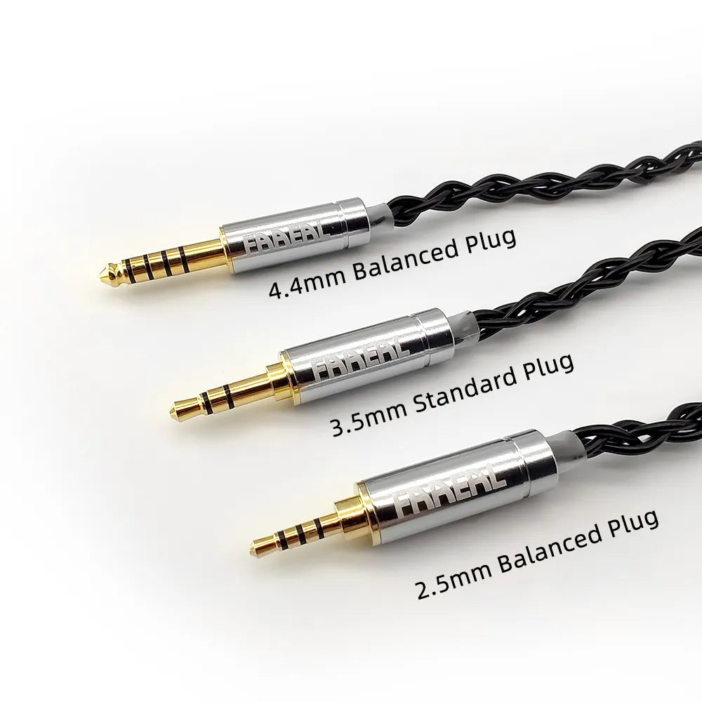 FAAEAL FBC401 BlackRice Oil Soaked Upgrade Cable for IEM
