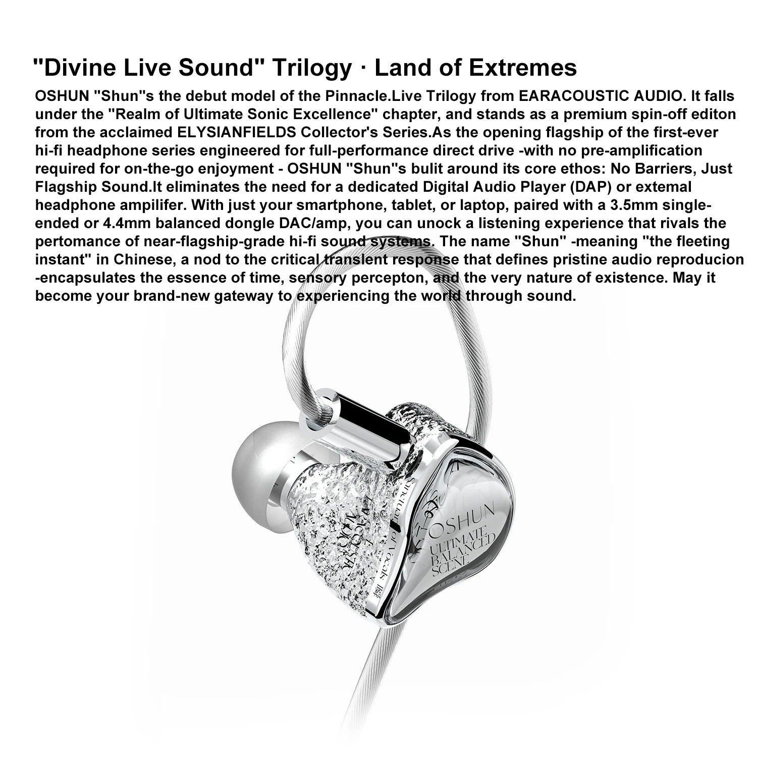 EarAcoustic OSHUN-LTD IEM
