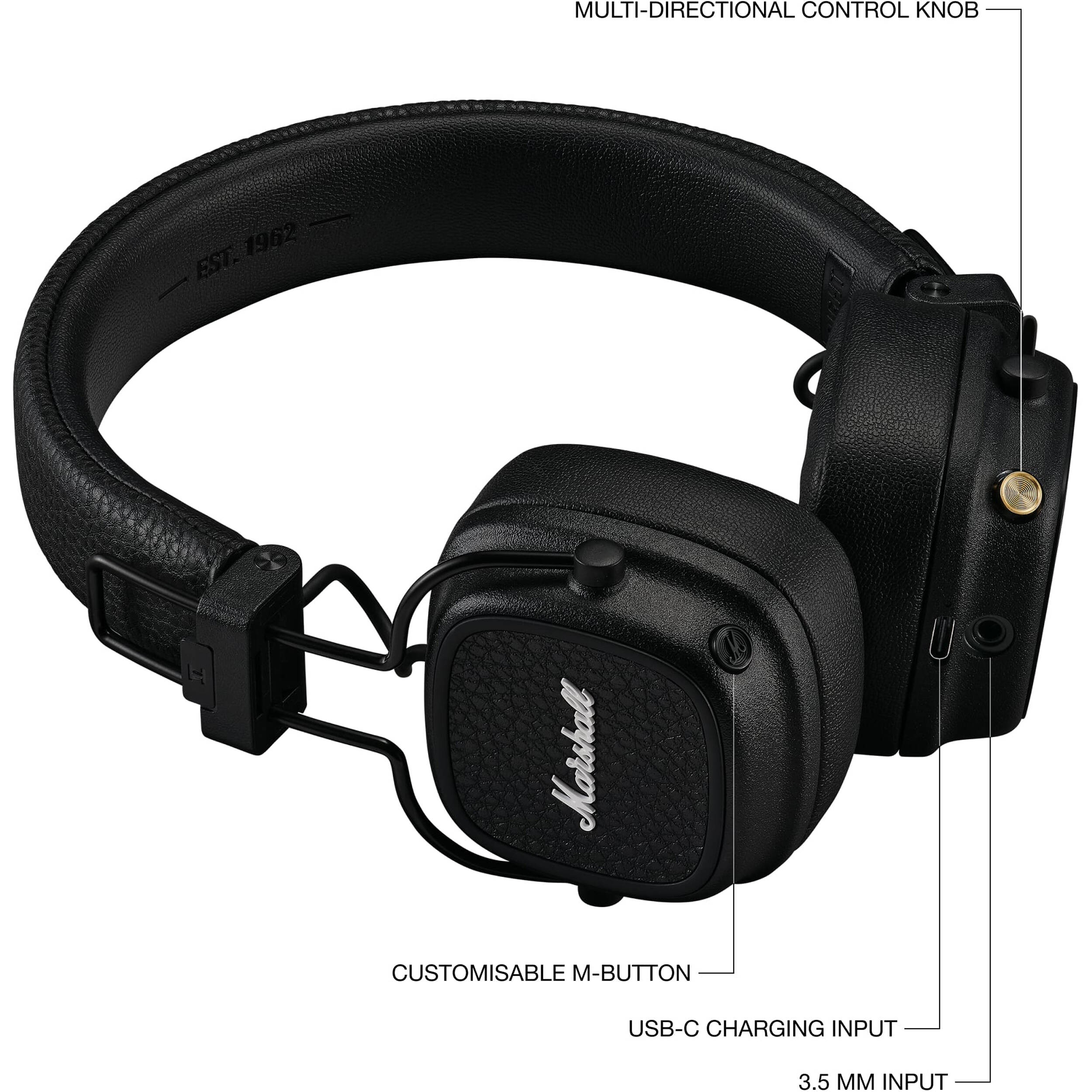 Marshall major Ⅴ Marshall MAJOR V On-Ear Wireless Headphone